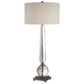 Crista - Crystal Lamp - Pearl Silver