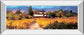 Vineyard Afternon By Craig P. - Mirrored Frame Wall Art - Yellow