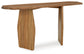 Holward - Natural - Console Sofa Table