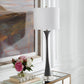 Fountain - Black Stone Buffet Lamp