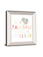 Lets Chase Rainbows II By Jenaya Jackson - Mirror Framed Print Wall Art - White