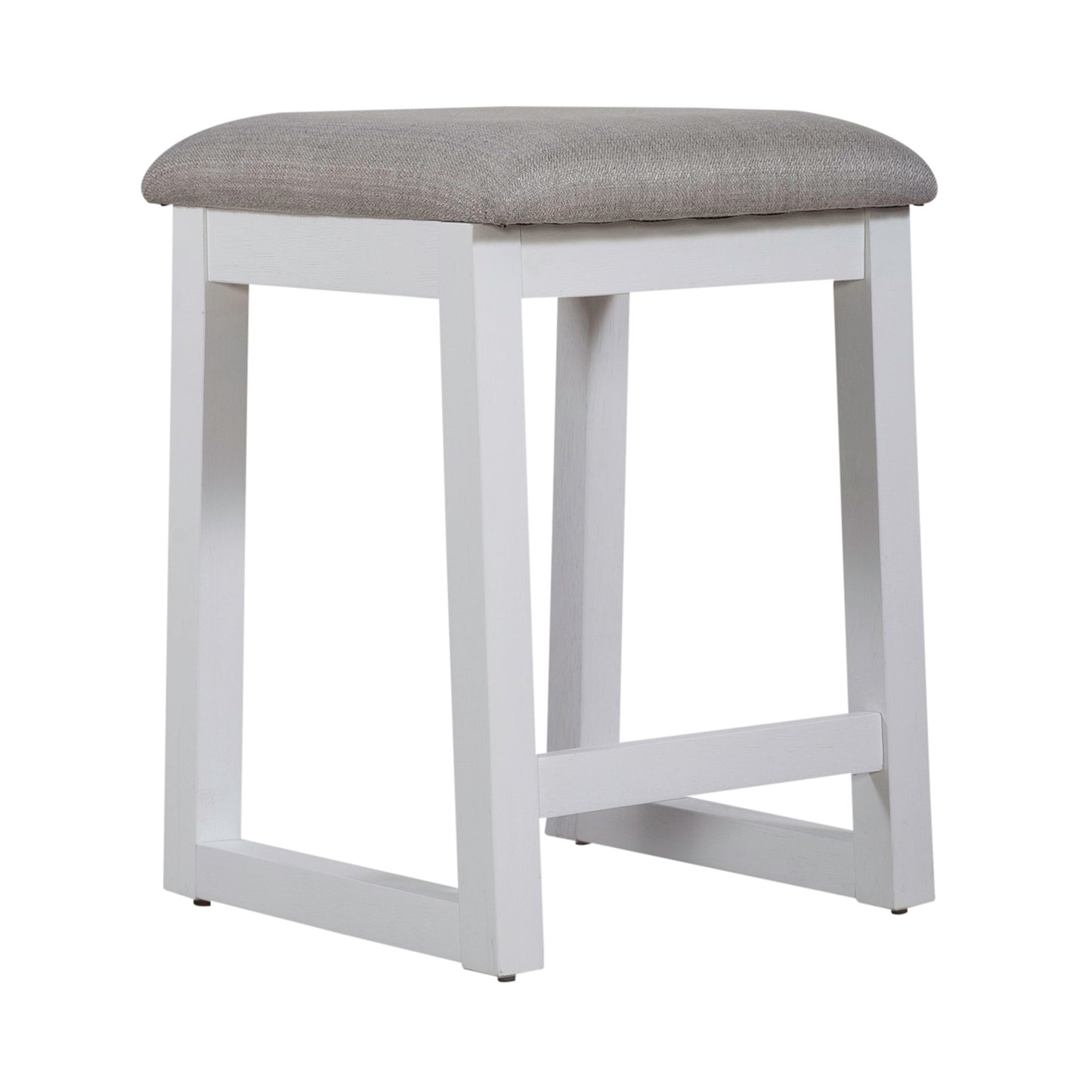 Palmetto Heights - Upholstered Console Stool - White