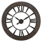 Ronan - Wall Clock - Dark Brown