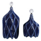 Klara - Geometric Bottles (Set of 2) - Blue