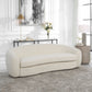 Capra - Art Deco White Sofa