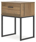 Deanlow - Honey - One Drawer Night Stand