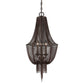 Lezzeno - 3 Chandelier - Dark Gray