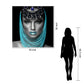 Temp Glass With Foil - Lady Pharaoh - Blue