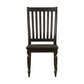 Harvest Home - Slat Back Side Chair - Black