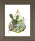 22x26 Wild Terrarium I By Grace Popp - Green