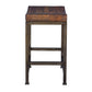 Beck - Wood Counter Stool - Dark Brown & Black