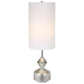 Vial - Silver Buffet Lamp