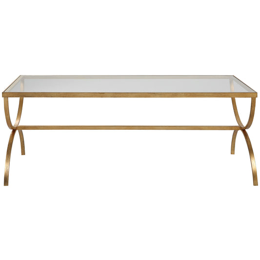 Crescent - Coffee Table - Gold